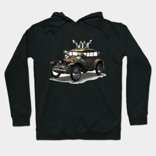 Steampunk car Hoodie